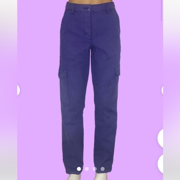 ARITZIA WILFRED FREE PURPLE CARGO UTILITY PANTS SIZE 2 - Picture 6 of 11